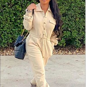 💜Utility Drawstring Jumpsuit